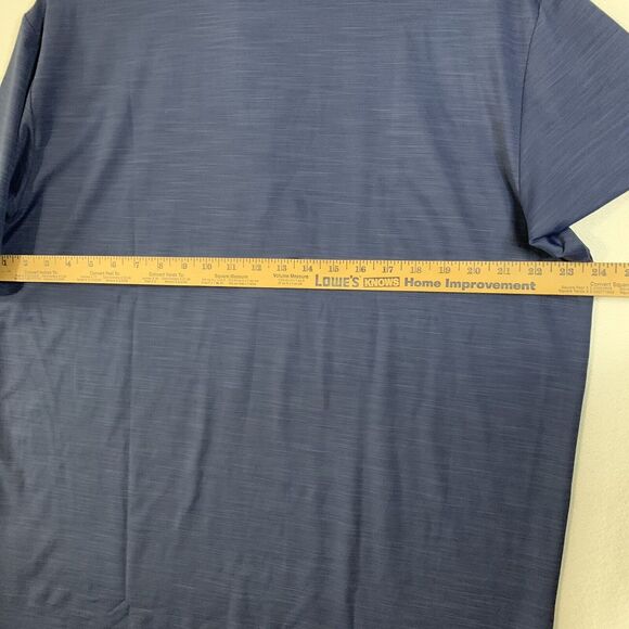 Callaway Golf Polo Shirt Men L Blue Collared Embroidered Logo Opti Dri Perform - Picture 5 of 10